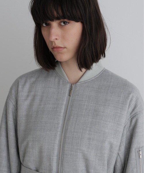 ◇サキソニーウエストベルトパフィージャケット（ミリタリージャケット