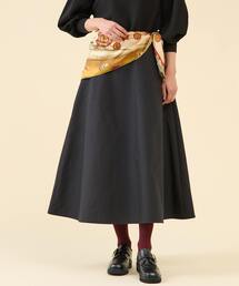 martinique（マルティニーク）の「タフタバックゴムフレアスカート（スカート）」