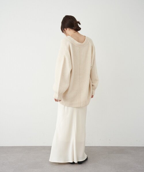 SHENERY（シーナリー）の「ニュアンスマーメイドスカート（スカート・レディース・オフホワイト/チャコールグレー/ボルドー/ピンク・36/38）」の10枚目の写真