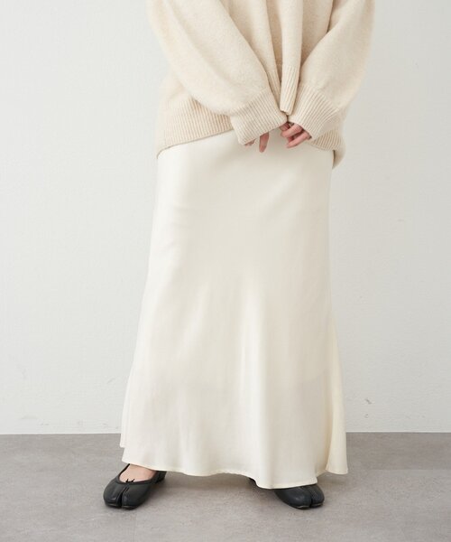 SHENERY（シーナリー）の「ニュアンスマーメイドスカート（スカート・レディース・オフホワイト/チャコールグレー/ボルドー/ピンク・36/38）」の12枚目の写真