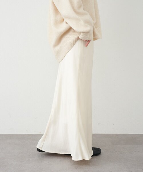 SHENERY（シーナリー）の「ニュアンスマーメイドスカート（スカート・レディース・オフホワイト/チャコールグレー/ボルドー/ピンク・36/38）」の13枚目の写真