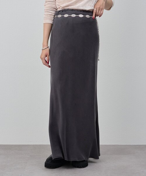 SHENERY（シーナリー）の「ニュアンスマーメイドスカート（スカート・レディース・オフホワイト/チャコールグレー/ボルドー/ピンク・36/38）」の16枚目の写真