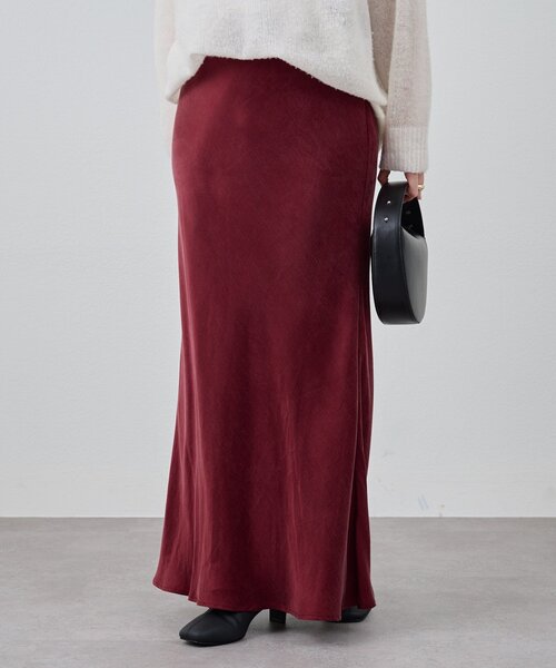 SHENERY（シーナリー）の「ニュアンスマーメイドスカート（スカート・レディース・オフホワイト/チャコールグレー/ボルドー/ピンク・36/38）」の7枚目の写真