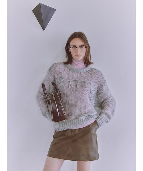 emmi（エミ）の「フェイクレザーパイピングボストンバッグ（ボストンバッグ・レディース・ネイビー/ブラウン/オリーブ・F）」の10枚目の写真