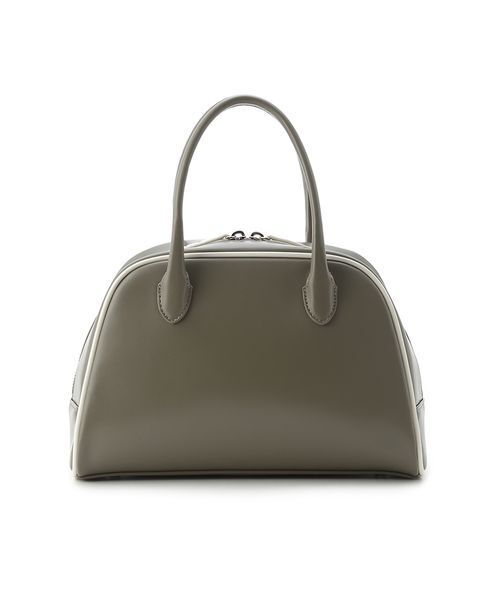 emmi（エミ）の「フェイクレザーパイピングボストンバッグ（ボストンバッグ・レディース・ネイビー/ブラウン/オリーブ・F）」の16枚目の写真