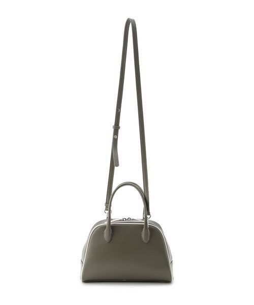 emmi（エミ）の「フェイクレザーパイピングボストンバッグ（ボストンバッグ・レディース・ネイビー/ブラウン/オリーブ・F）」の22枚目の写真