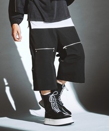 【NO ID.】2-Way Wide Pants / 2ウェイ ワイド パンツ