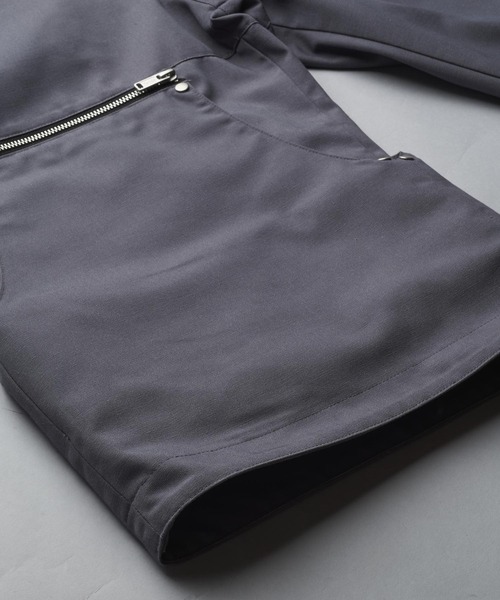 NO ID.(ノーアイディ)の「【NO ID.】2-Way Wide Pants / 2ウェイ ワイド パンツ(その他パンツ・メンズ・ブラック/グレー・2/1)」の4枚目の写真