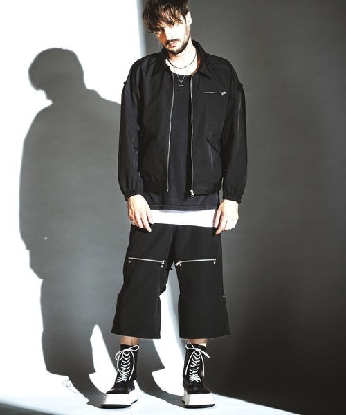 NO ID.(ノーアイディ)の「【NO ID.】2-Way Wide Pants / 2ウェイ ワイド パンツ(その他パンツ・メンズ・ブラック/グレー・2/1)」の22枚目の写真