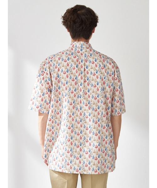 McGREGOR(マックレガー)の「リゾート柄シャツ(ヨット)(シャツ/ブラウス・メンズ・ネイビー/ナチュラル・L/M)」の5枚目の写真