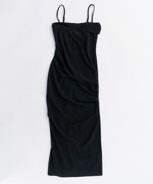 PRANK PROJECT（プランクプロジェクト）の「チューブドレス / Tube Dress（ワンピース・レディース・グレイッシュベージュ/ブラック/グレー・38/36）」の17枚目の写真