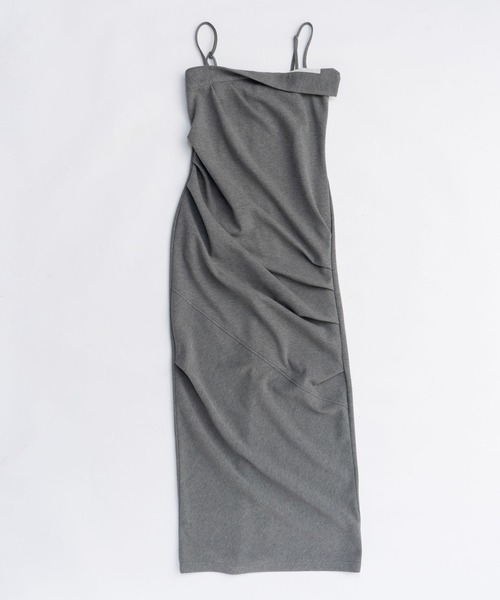 PRANK PROJECT（プランクプロジェクト）の「チューブドレス / Tube Dress（ワンピース・レディース・グレイッシュベージュ/ブラック/グレー・38/36）」の18枚目の写真