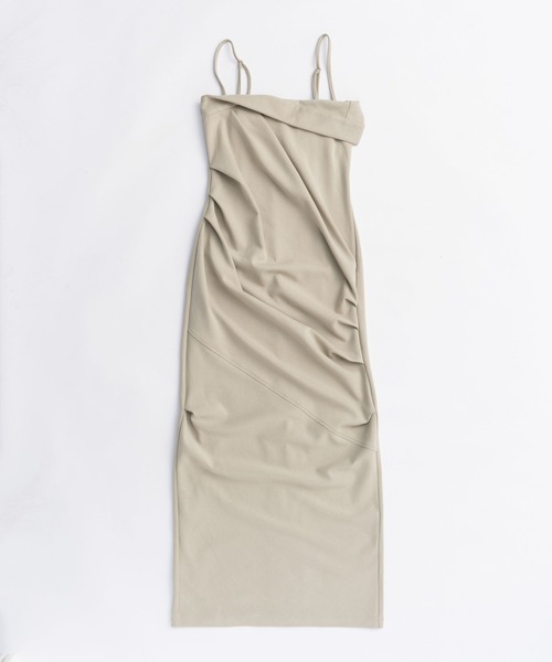 PRANK PROJECT（プランクプロジェクト）の「チューブドレス / Tube Dress（ワンピース・レディース・グレイッシュベージュ/ブラック/グレー・38/36）」の20枚目の写真