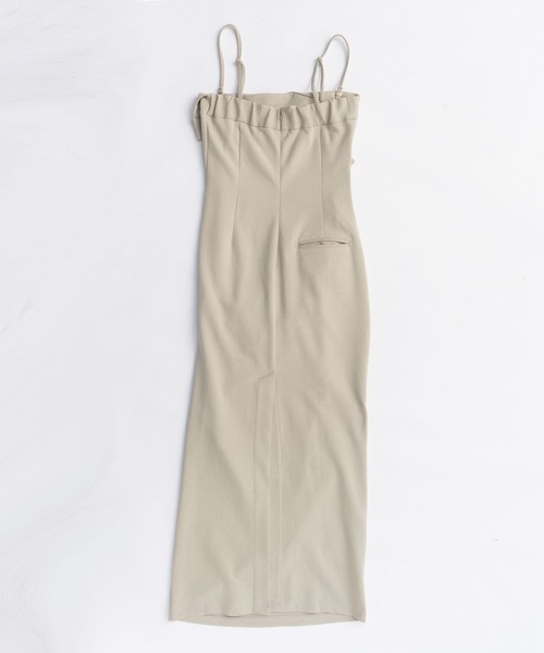 PRANK PROJECT（プランクプロジェクト）の「チューブドレス / Tube Dress（ワンピース・レディース・グレイッシュベージュ/ブラック/グレー・38/36）」の19枚目の写真