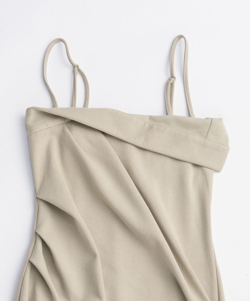 PRANK PROJECT（プランクプロジェクト）の「チューブドレス / Tube Dress（ワンピース・レディース・グレイッシュベージュ/ブラック/グレー・38/36）」の22枚目の写真