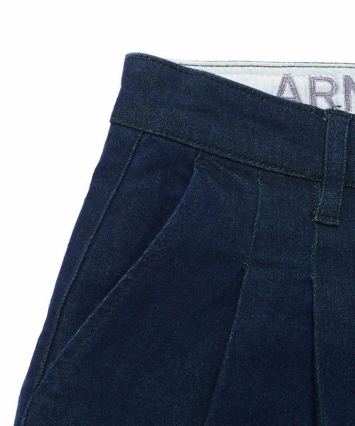 Arnold Palmer（アーノルドパーマー）の「裏ワザデニム タックパンツ（その他パンツ・レディース・インディゴブルー/ライトブルー/ダークインディゴブルー・S/L/M）」の17枚目の写真