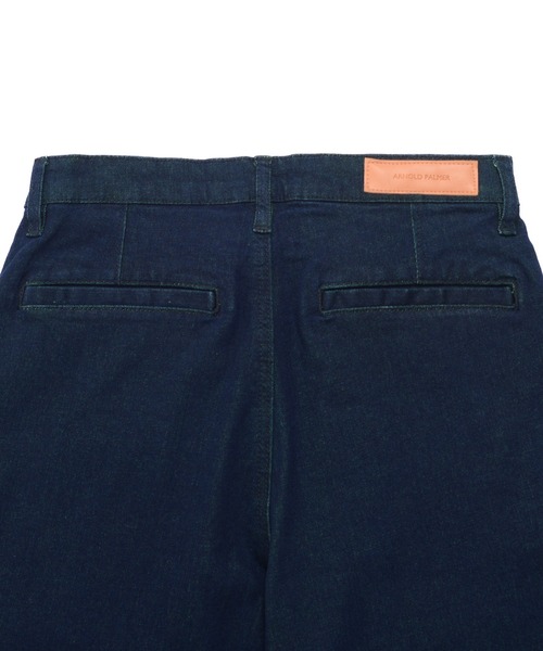 Arnold Palmer（アーノルドパーマー）の「裏ワザデニム タックパンツ（その他パンツ・レディース・インディゴブルー/ライトブルー/ダークインディゴブルー・S/L/M）」の19枚目の写真