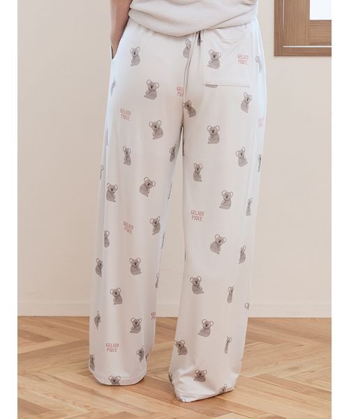 gelato pique（ジェラートピケ）の「【接触冷感】コアラ柄ロング