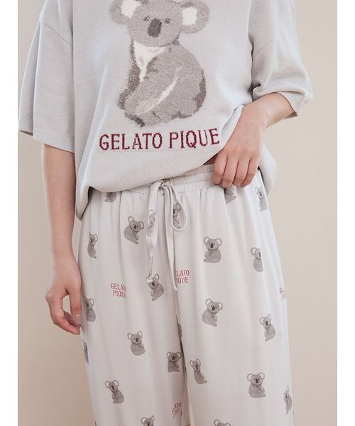 専用⭐︎新品 ジェラートピケ コアラワンポイントTシャツ&コアラロングパンツ 新品未使用 gelato pique （ ジェラートピケ ）コアラワン