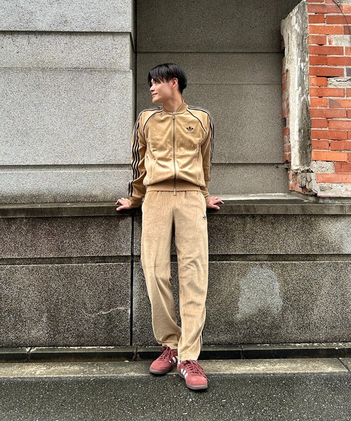 adidas（アディダス）の「SST アディカラー ベロア パンツ / アディダスオリジナルス adidas Originals（スウェットパンツ・メンズ・ブラウン/グレー/ブルー/ブラック/グリーン・3XL/XX-LARGE/X-LARGE/LARGE/MEDIUM/SMALL/X-SMALL/XX-SMALL/5XL/4XL）」の7枚目の写真