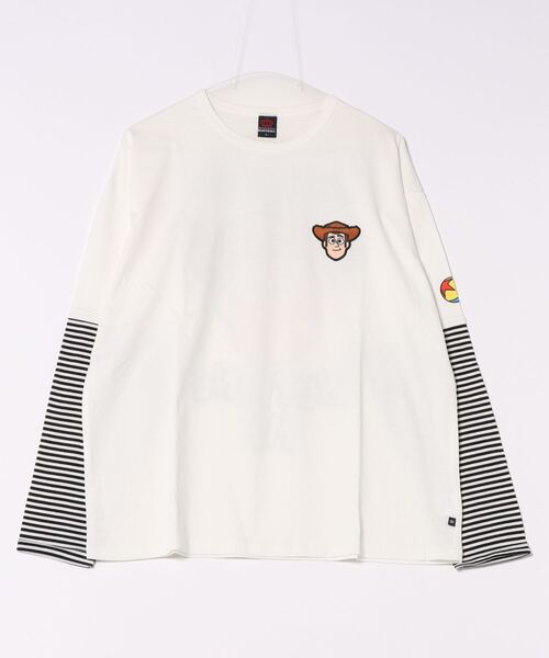 Disney(ディズニー)の「親子お揃い ディズニー トイ・ストーリー 重ね着風 ロンT 0733A(Tシャツ/カットソー・レディース・その他23/その他32/その他16・XL/S/M/L)」の1枚目の写真