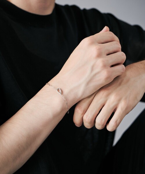 Jouete（ジュエッテ）の「[ミニマル] ブレスレット ホール（ブレスレット・レディース・プラチナム/イエローゴールド・FREE）」の9枚目の写真