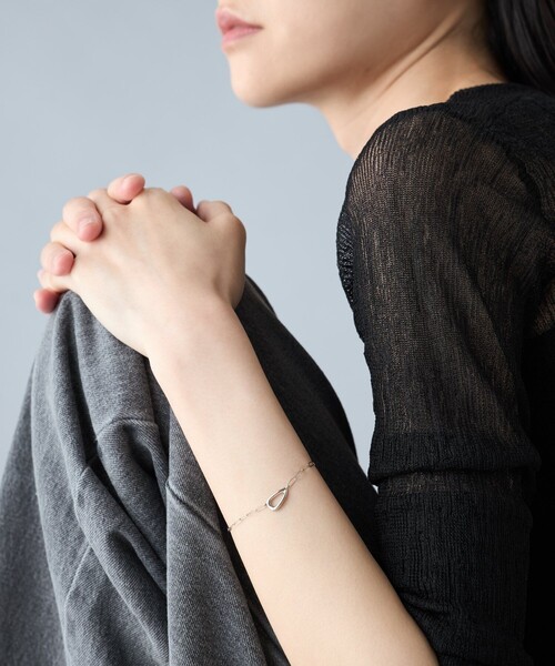 Jouete（ジュエッテ）の「[ミニマル] ブレスレット ホール（ブレスレット・レディース・プラチナム/イエローゴールド・FREE）」の10枚目の写真