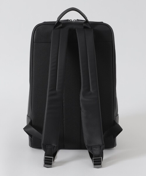 BLACK LABEL CRESTBRIDGE（ブラックレーベル・クレストブリッジ）の「ナイロンコンビカルゼシャドークレストブリッジチェックビジネスバックパック（バックパック/リュック・メンズ・ブラック/ネイビー・FREE）」の5枚目の写真