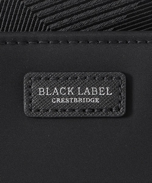 BLACK LABEL CRESTBRIDGE（ブラックレーベル・クレストブリッジ）の「ナイロンコンビカルゼシャドークレストブリッジチェックビジネスバックパック（バックパック/リュック・メンズ・ブラック/ネイビー・FREE）」の7枚目の写真