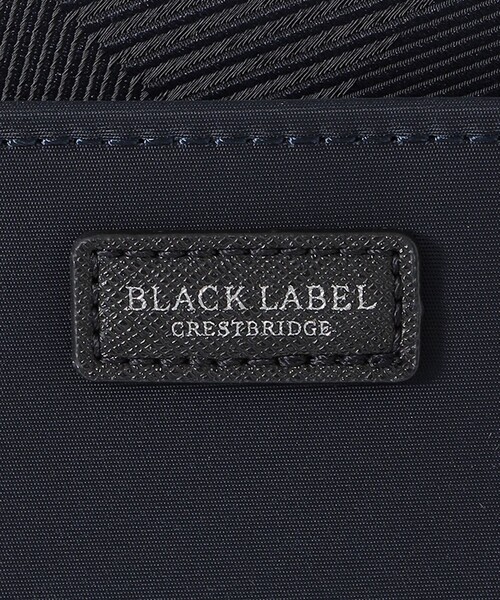 BLACK LABEL CRESTBRIDGE（ブラックレーベル・クレストブリッジ）の「ナイロンコンビカルゼシャドークレストブリッジチェックビジネスバックパック（バックパック/リュック・メンズ・ブラック/ネイビー・FREE）」の13枚目の写真