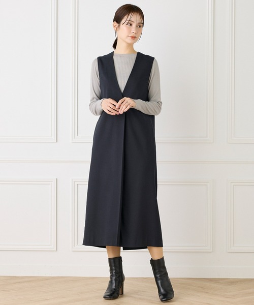 エコベロサキソニー コクーンワンピース