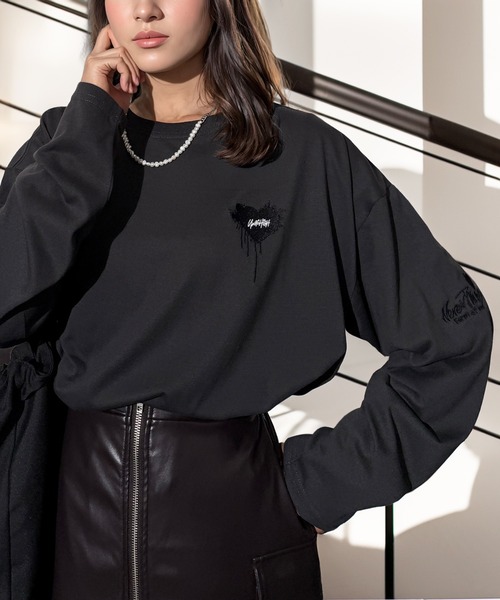 ❤️【送料込】ELENORE   Message Short Hoodie 菱田未渚美×moz FOREST LABEL コラボキャップ