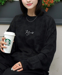 Candlestick（キャンドルスティック）の「ゆったり 着やすい ハート レターロゴ ベアー 刺繍（Tシャツ/カットソー）」
