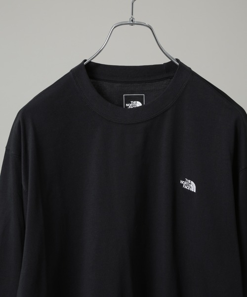 NANO universe(ナノユニバース)の「THE NORTH FACE/L/S FD Nupste Cotton Tee(Tシャツ/カットソー・メンズ・グレー/オフホワイト/ブラック・L/M/XL)」の4枚目の写真