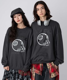 WEGO | WEGO/【25年秋冬新作】アソートグラフィックプルオーバー(スウェット)