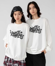 WEGO | WEGO/【25年秋冬新作】アソートグラフィックプルオーバー(スウェット)