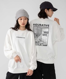 WEGO | WEGO/【25年秋冬新作】アソートグラフィックプルオーバー(スウェット)