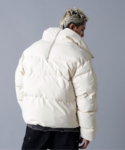 DANKE SCHON（ダンケシェーン）の「DankeSchon/ダンケシェーン/3LAYER NYLON BACK ZIP BLOUSON（ブルゾン・メンズ・グレー/オフホワイト/ブラック・L/M/S）」の5枚目の写真