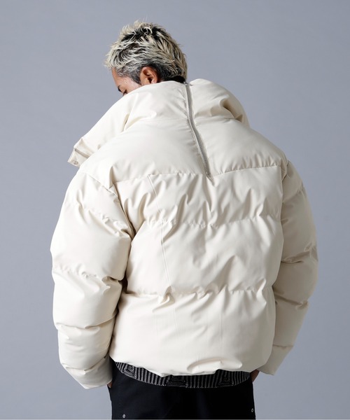 DANKE SCHON（ダンケシェーン）の「DankeSchon/ダンケシェーン/3LAYER NYLON BACK ZIP BLOUSON（ブルゾン・メンズ・グレー/オフホワイト/ブラック・L/M/S）」の6枚目の写真