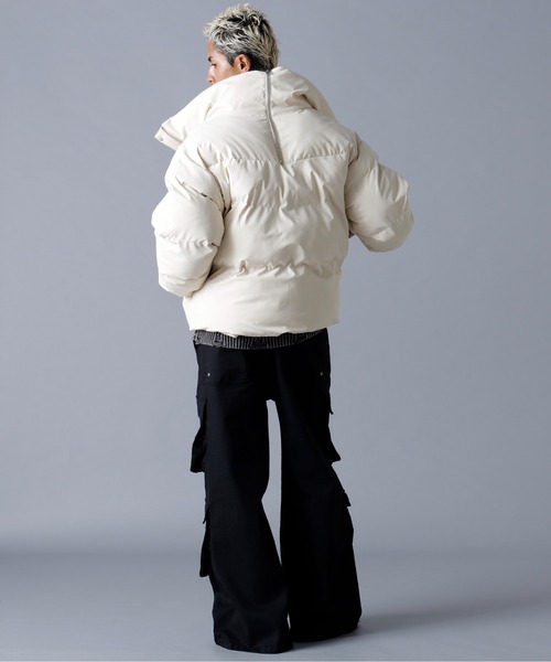 DANKE SCHON（ダンケシェーン）の「DankeSchon/ダンケシェーン/3LAYER NYLON BACK ZIP BLOUSON（ブルゾン・メンズ・グレー/オフホワイト/ブラック・L/M/S）」の12枚目の写真