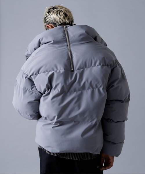 DANKE SCHON（ダンケシェーン）の「DankeSchon/ダンケシェーン/3LAYER NYLON BACK ZIP BLOUSON（ブルゾン・メンズ・グレー/オフホワイト/ブラック・L/M/S）」の20枚目の写真