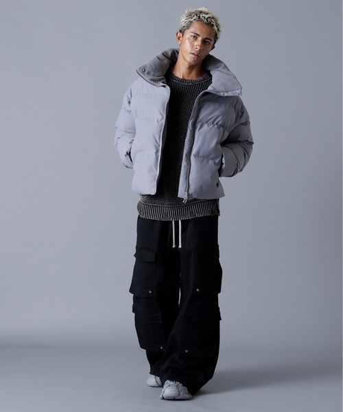 DANKE SCHON（ダンケシェーン）の「DankeSchon/ダンケシェーン/3LAYER NYLON BACK ZIP BLOUSON（ブルゾン・メンズ・グレー/オフホワイト/ブラック・L/M/S）」の22枚目の写真