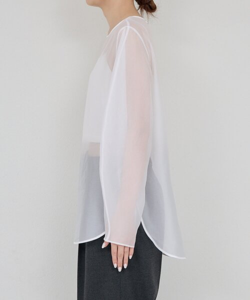 シアーカーブスリーブブラウス（シャツ/ブラウス）｜GALLARDAGALANTE