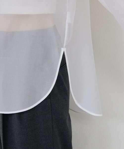 シアーカーブスリーブブラウス（シャツ/ブラウス）｜GALLARDAGALANTE