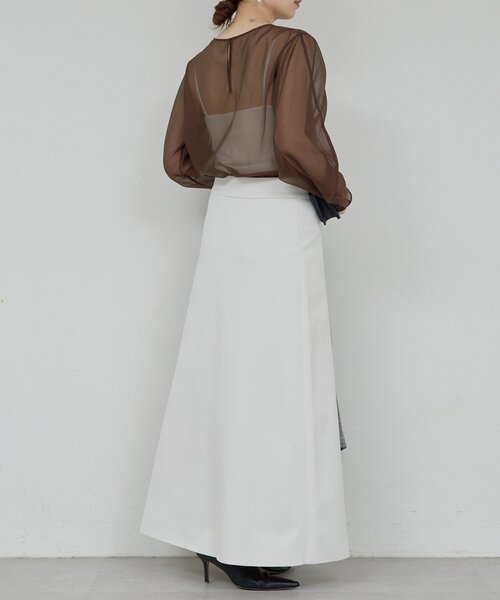 シアーカーブスリーブブラウス（シャツ/ブラウス）｜GALLARDAGALANTE