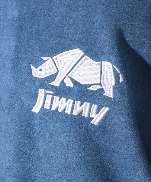 GLOSTER(グロスター)の「【ロングセラーコラボ】ジムニー×GLOSTER フェイクスエードプルオーバー(スウェット・メンズ・オフホワイト/ブルー/ライトオリーブ/チャコールグレー・M/L)」の6枚目の写真