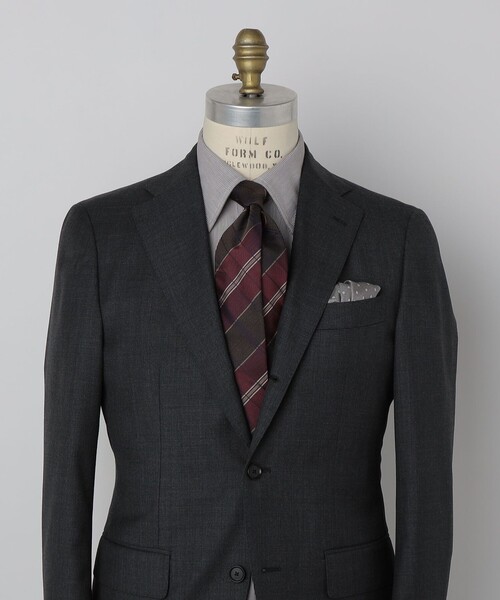 SHIPS（シップス）の「SHIPS: シルク デラヴェ チェック ネクタイ（ネクタイ・メンズ・ブラウン/ライム/ロイヤルブルー/ネイビー・3）」の5枚目の写真