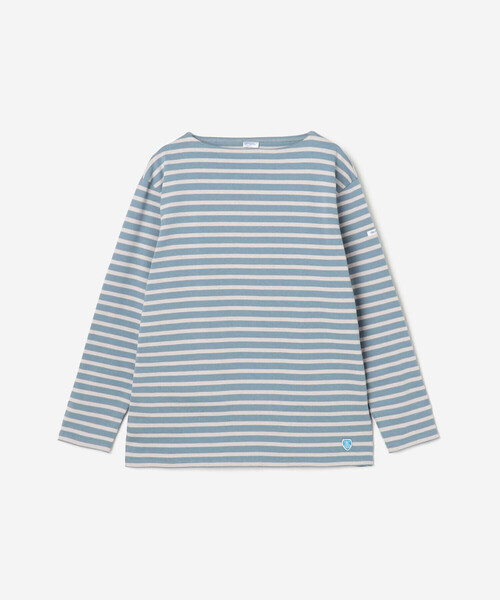 ORCIVAL(オーシバル)の「ORCIVAL | コットンロード フレンチバスクTシャツ MEN(Tシャツ/カットソー・メンズ・ホワイト系その他6/グレー系その他/ブラウン系その他/ブラック/ブルー系その他5/アイボリー/ブラック系その他/ダークブラウン/グリーン系その他/ブラック系その他2/ホワイト系その他5/ベージュ系その他/レッド系その他/ブルー系その他/グレイッシュベージュ/イエロー系その他・4/6/5/3)」の13枚目の写真