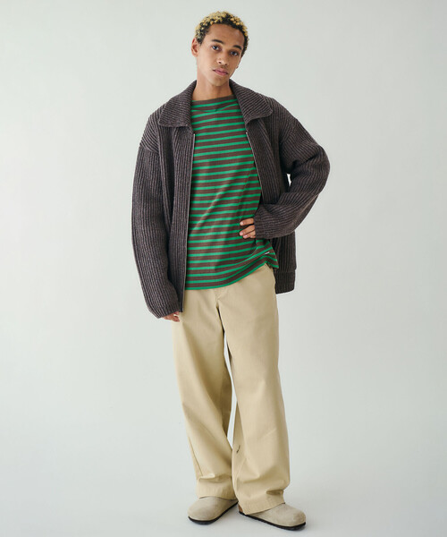 ORCIVAL(オーシバル)の「ORCIVAL | コットンロード フレンチバスクTシャツ MEN(Tシャツ/カットソー・メンズ・ホワイト系その他6/グレー系その他/ブラウン系その他/ブラック/ブルー系その他5/アイボリー/ブラック系その他/ダークブラウン/グリーン系その他/ブラック系その他2/ホワイト系その他5/ベージュ系その他/レッド系その他/ブルー系その他/グレイッシュベージュ/イエロー系その他・4/6/5/3)」の22枚目の写真