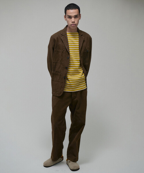 ORCIVAL(オーシバル)の「ORCIVAL | コットンロード フレンチバスクTシャツ MEN(Tシャツ/カットソー・メンズ・ホワイト系その他6/グレー系その他/ブラウン系その他/ブラック/ブルー系その他5/アイボリー/ブラック系その他/ダークブラウン/グリーン系その他/ブラック系その他2/ホワイト系その他5/ベージュ系その他/レッド系その他/ブルー系その他/グレイッシュベージュ/イエロー系その他・4/6/5/3)」の19枚目の写真